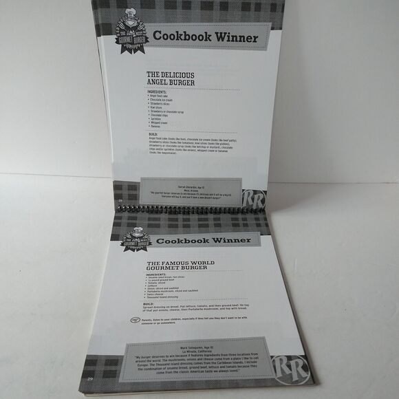 Red Robin's 50 Gourmet Burger Creations From Kids Across Country Cookbook Recipe - Picture 8 of 13